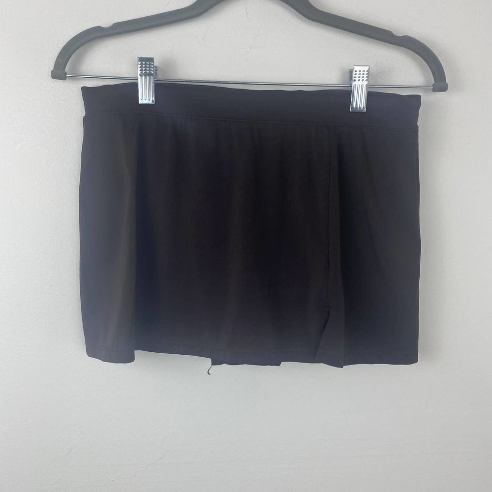 Swimsuit skirt bottoms size 10 color brown